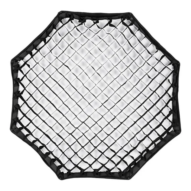 Softbox Godox Octasb-fw120, Octogonal, 120cm, Com Grid Para Flash, Com Sistema Bowen