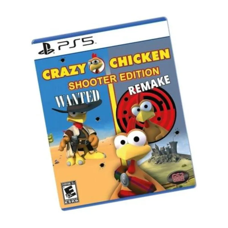 Jogo Crazy Chicken Shooter Edition Wanted Remake Ps5