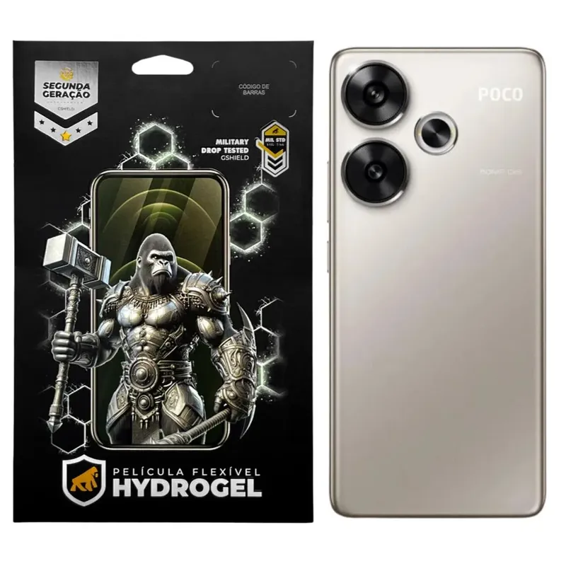 Película Para Xiaomi Poco F6 5g - Traseira Hydrogel Hd - Gshield