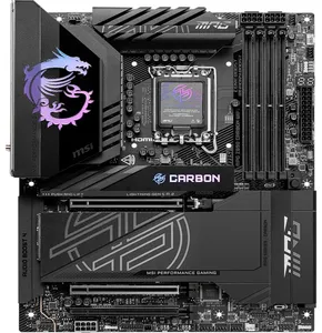 Placa-Mãe MSI MPG Z890 Carbon, Intel, DDR5, ATX, Wi-Fi 7 e Bluetooth 5.4, Preto - 911-7E17-001