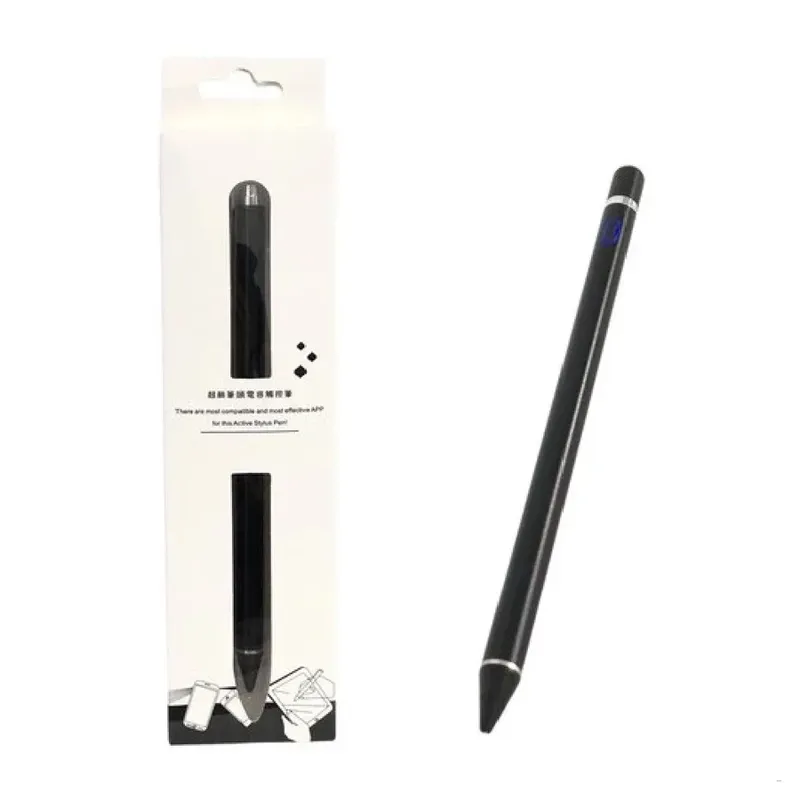 Caneta Touch Para Tab A7 Sm-t505 Ponta Fina- Preta