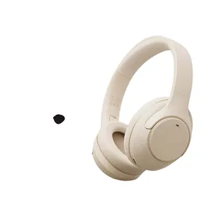 Fone De Ouvido Sem Fio Picun F2 100h De Bateria Anc E Modo Jogo Caqui.