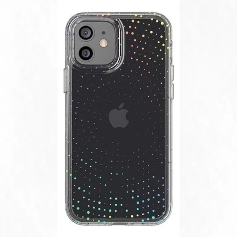 Capa Tech21 Evosparkle Iphone 12/12 Pro Transparente