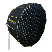 Softbox Greika Gsl-90 Parabólico 90cm Com Grid Para Flash Com Sistema Bowen