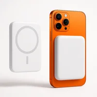 Carregador Portátil Power Bank Indução Usb Tipo C Powerbank Bateria Magsafe Magnético Compatível Iphone Usb-c Fonte Sem Fio Mag Safe Ios 5000mah