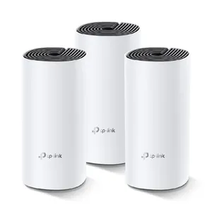 Kit C/3 Roteador Tp-link Deco M4 Archer Ac1200 Gigabit Dual Band 2.4/5 Ghz - Deco M4 C/3 Ppb