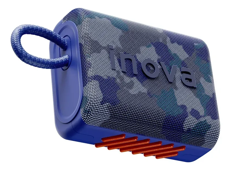 Caixa De Som Mini Bluetooth Tws Grave Potent Com Radio