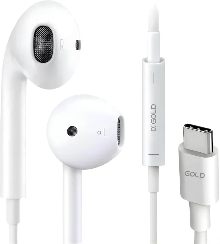 Fone De Ouvido Tipo C Com Fio Compativel Em Qualquer Celular Com Entrada Tipo C – Android, Qualidade Premium