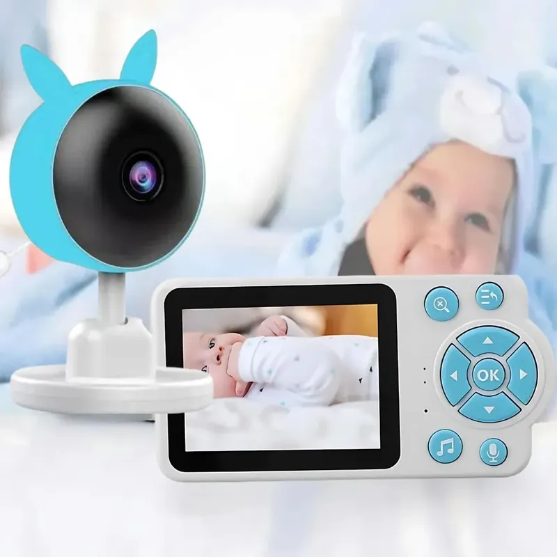 Câmera De Monitor De Bebê Baby Call Voz Eletrônica Sem Fio