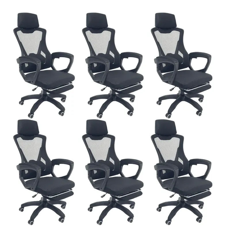 Cadeira De Escritório Presidente Oficial Supreme - Preto - 6