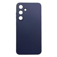 Capa Capinha Compatível Com Samsung Galaxy M55 5g Tela 6.7 Silicone Aveludada Premium Cor:azul Escuro