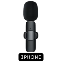 Microfone Lapela Wireless Sem Fio Para Iphone Ipad Lightning