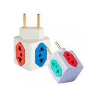 Adaptador De Tomada Bob Cubo 10a/20a Gm-011