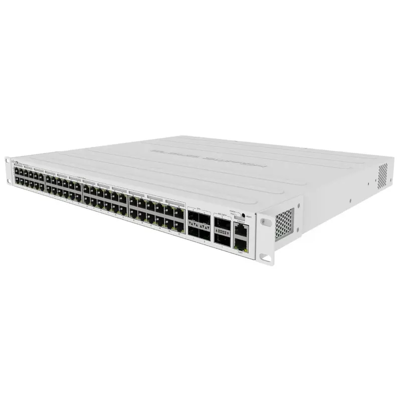Switch Cloud Series Mikrotik Crs354-48p-4s+2q+rm Gerido, L3, Gigabit Ethernet (10/100/1000) Poe