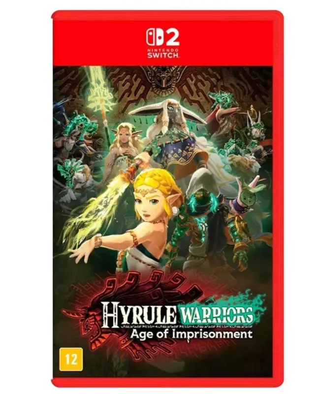 Jogo Hyrule Warriors Age Of Imprisonment Nintendo Switch 2