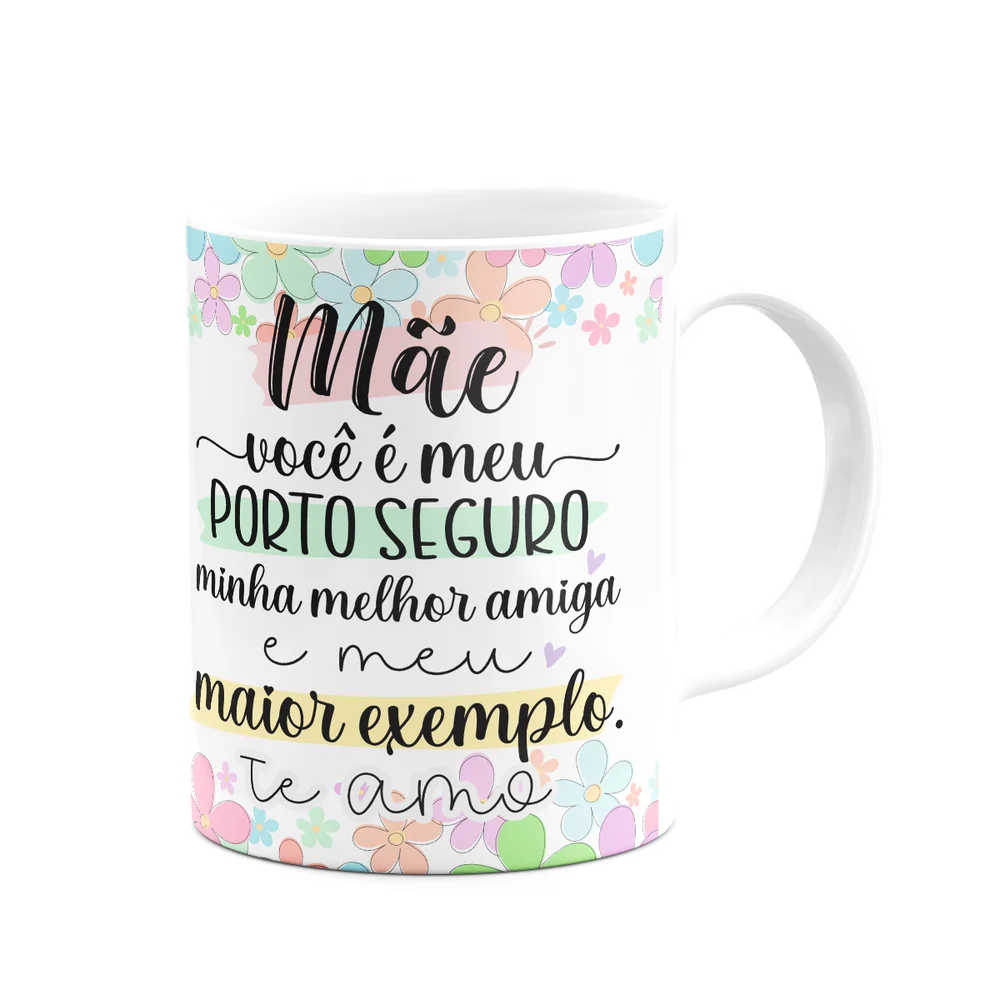 Caneca Mães Minha Melhor Amiga 325ml