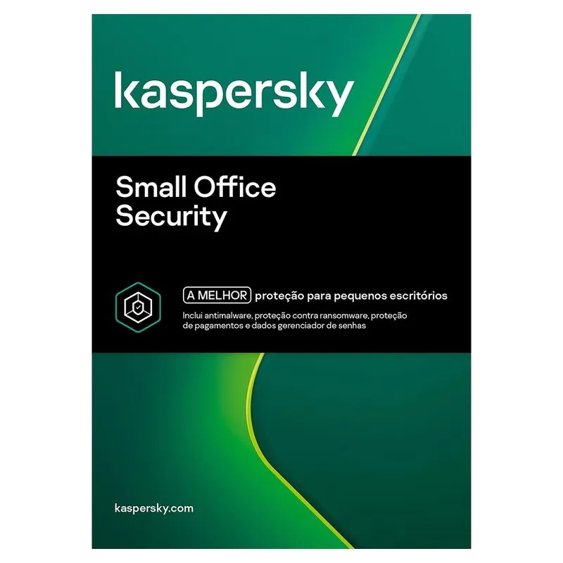 Kaspersky Small Office Security 50 usuários 100 dispositivos + 5 Server - 3 anos, Digital Para Download - KL4541KDQTS
