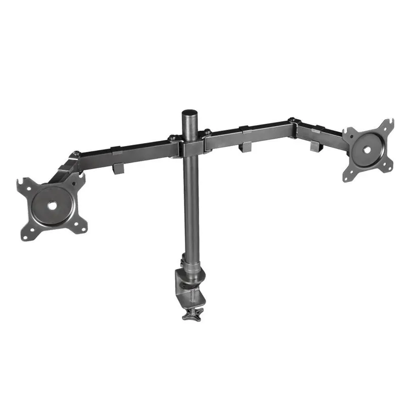 Suporte de Mesa GXTrust 1120 para 2 Monitores até 32", Ajustável, Sistema de Gestão de Cabos, Preto - 23941