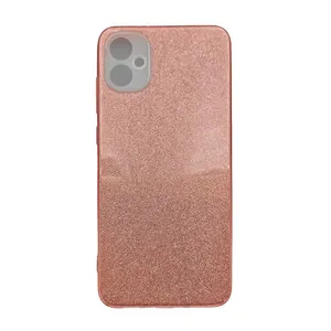 Capinha Capa Compatível Com Samsung Galaxy A05 A055 Tela 6.7 Glitter Brilho Cor:pink