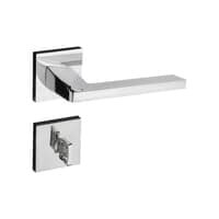 Fechadura Karli Banheiro 55mm Roseta Cromado Rq2 745-55pb Crp Pado
