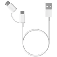 Cabo Usb Para Tipo C E Microusb 30cm Xiaomi
