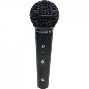 Microfone Vocal Profissional Sm-58 P4 Preto Leson