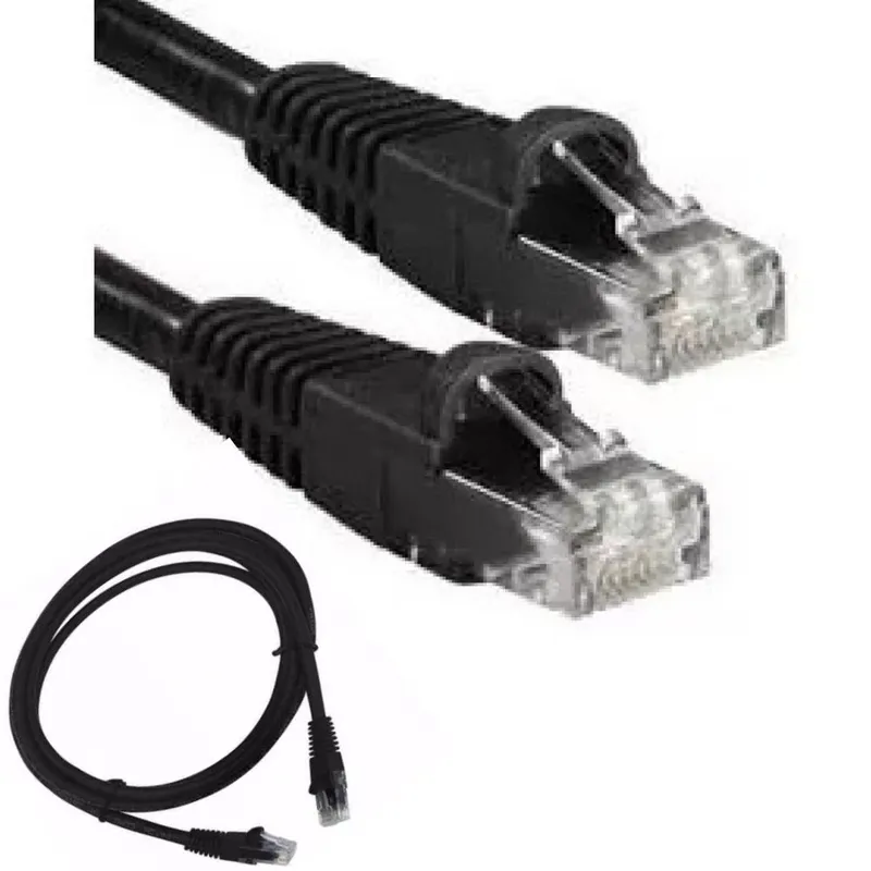 Cabo De Rede Rj45 Para Rj45 X-cell, 3 Metros, Preto - XC-CR-3M