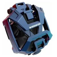 Fone De Ouvido Bluetooth Monster Xkt09 Azul