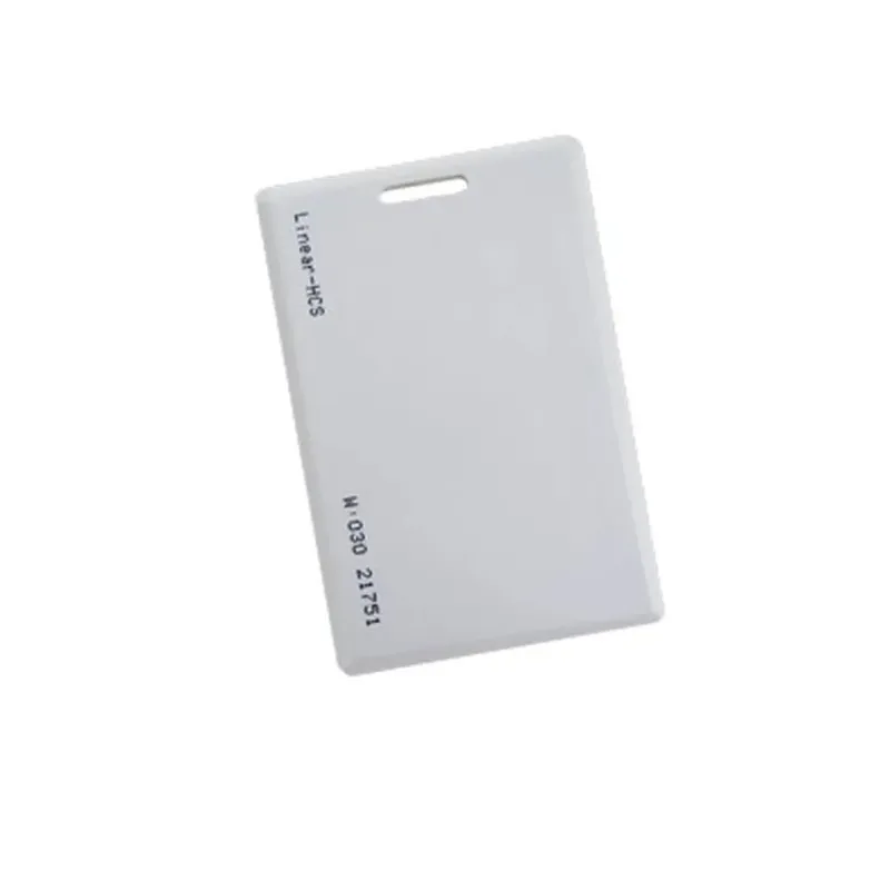 Crachá Rfid 125 Khz Hcs Linear Nice - 10 Unidades