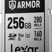Cartão Memória Lexar Sd Xc 256gb 280mb/s Uhs-ii V60 Armor Silver Pro Lsdamsp256g-rnnng