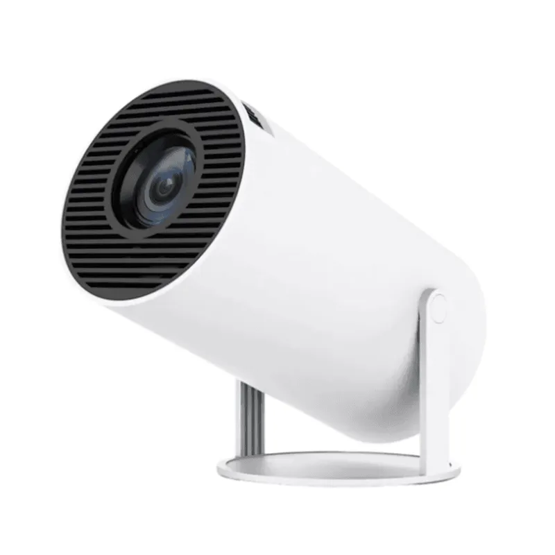 Mini Projetor 4k 1080p Portatil Wifi Bluetooth Full Hd Hy300 Cor Branco