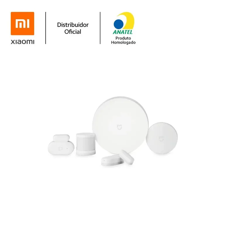 Kit Smart Home Xiaomi Com Sensores Inteligentes 2 - Branco