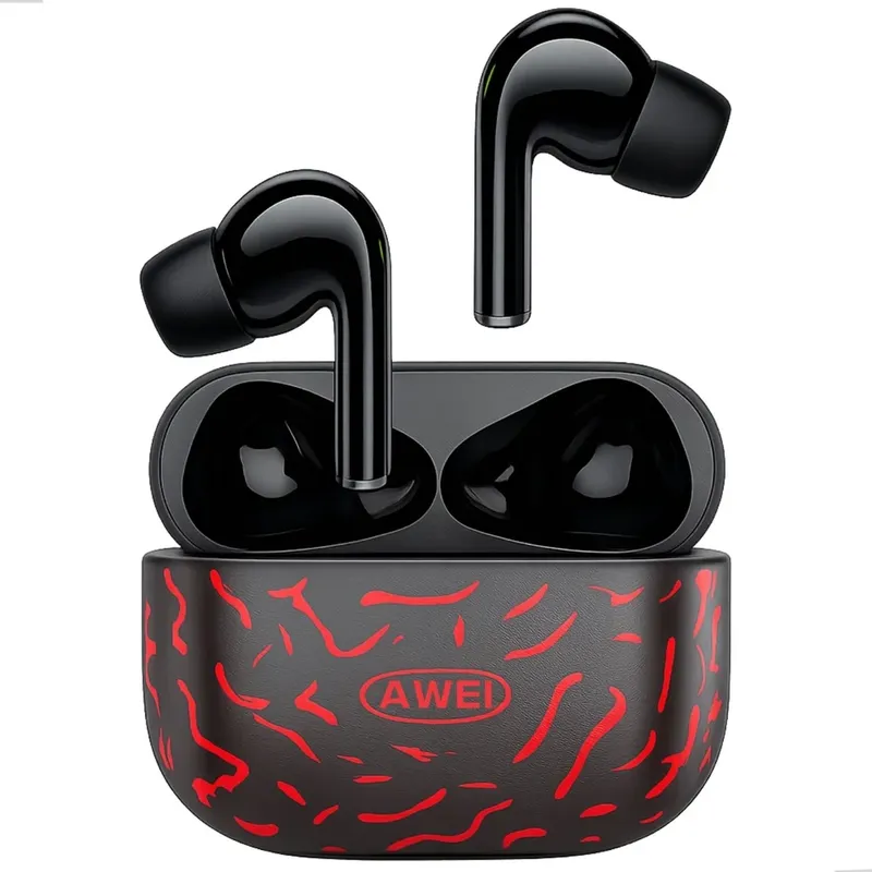 Fone de Ouvido Bluetooth Gamer T29 Anc Intra-Auricular Baixa Latência Bluetooth 6.0 e IPX5