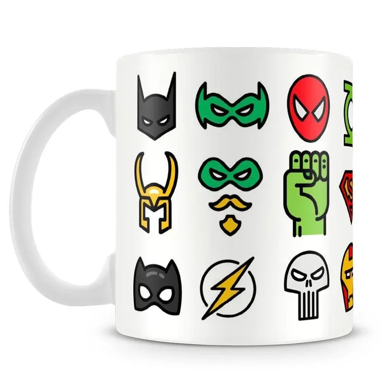 Caneca Super Heróis