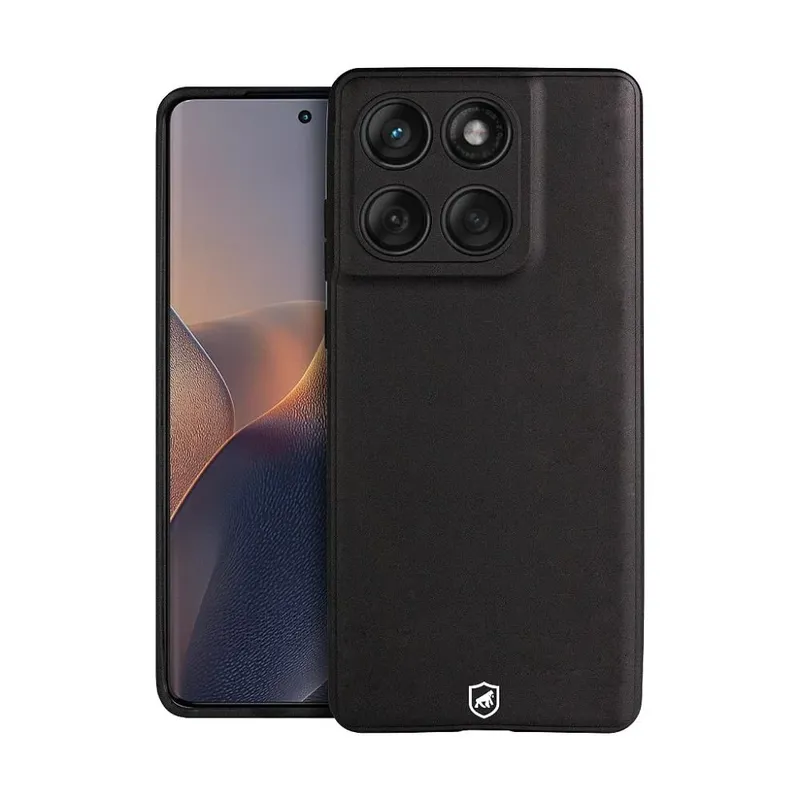 Capa Para Motorola Moto Edge 60 Fusion - Silicon Veloz - Preta - Gshield
