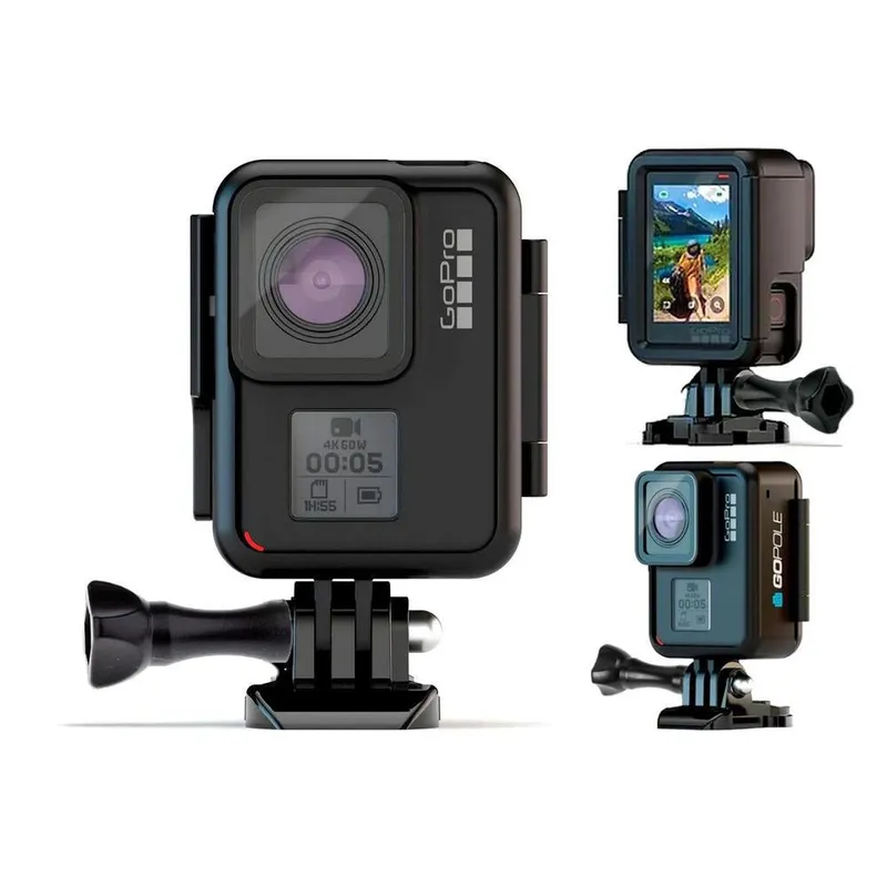 Frame Gopole Vertical, Para Câmeras Gopro 5/6/7 Black