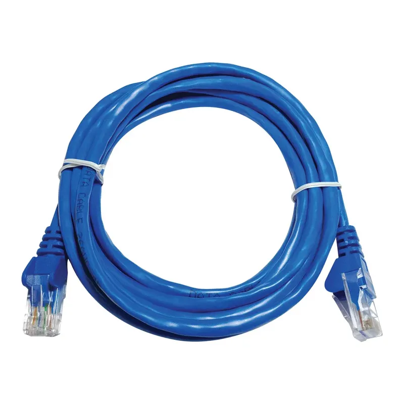 Cabo de Rede Seccon Patch Cord, CAT5E, UTP, 2.5MT, AZUL - 26AWG