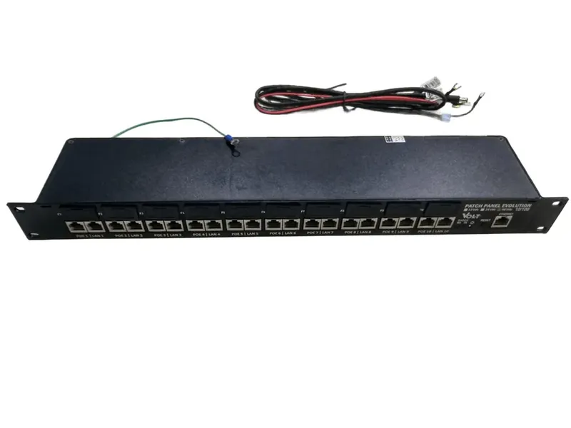 Patch Panel Poe Volt Fast 10p 48v Evolution (v3.1 Antigo)