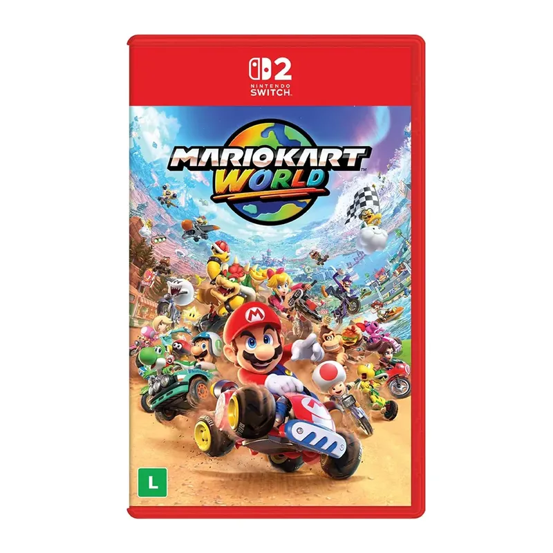 Jogo Mario Kart World - Nintendo Switch 2