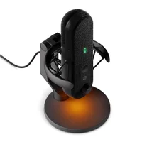 Microfone Condensador Nave Steelseries, RGB, USB-C, Preto