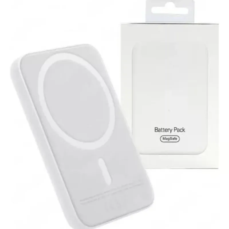 Carregador Portátil Power Bank 5000mah Sem Fio Por Indução Tecnologia Qi