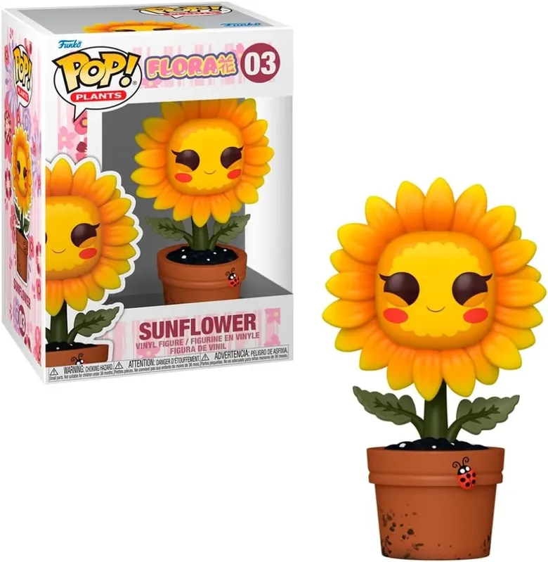 Funko Pop Plants Girassol 03 Sunflower Flora