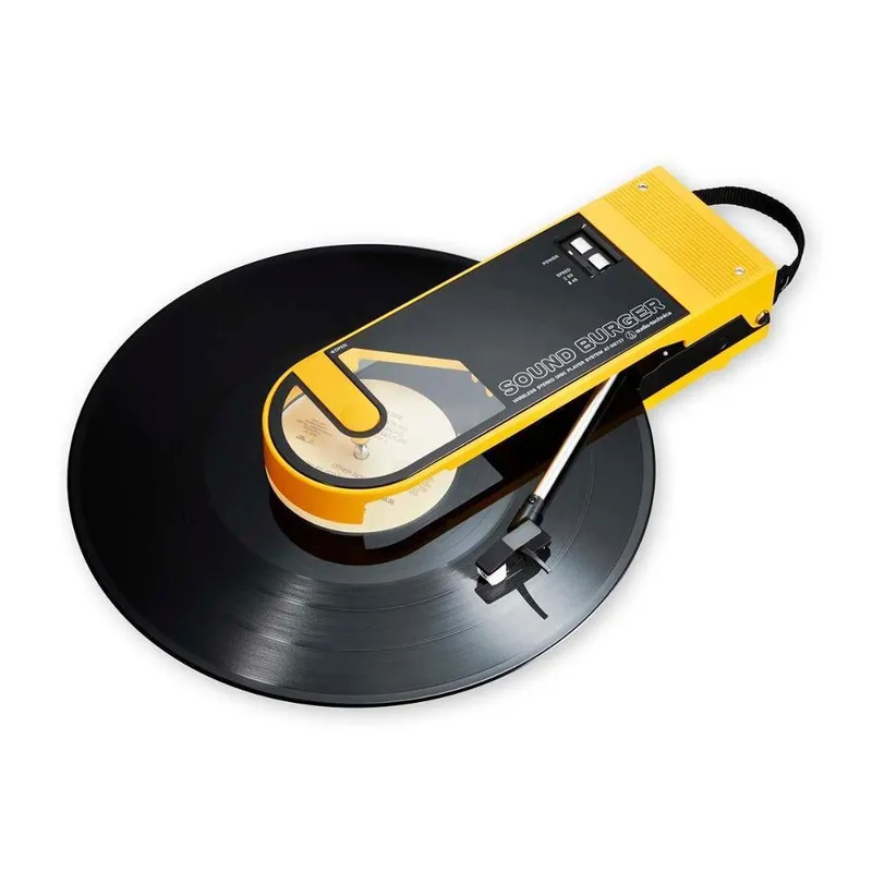 Toca-discos Portátil Audio-technica At-sb727-yl Bluetooth Amarelo