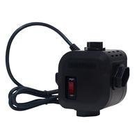Filtro De Linha Qualitronix Qcfl4-cp, 4 Tomadas Preto Com Proteção De Circuit Breaker