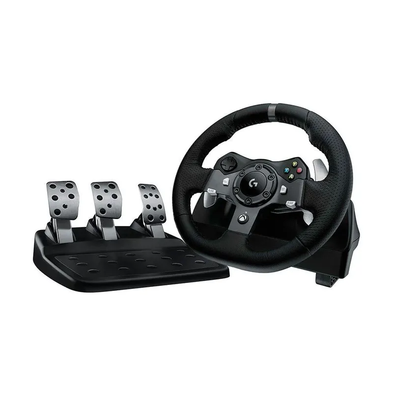 Volante Logitech Driving Force G920, Plataforma Compatível Xbox One e PC, Rotação 900Graus - 941-000122