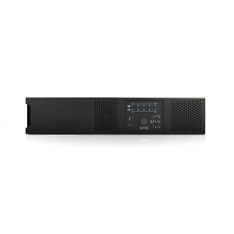 Nobreak SMS Senoidal 2200 VA, 2200W Mono/115V/115V, 8T, Atrium Rack 2u, Preto - 27854