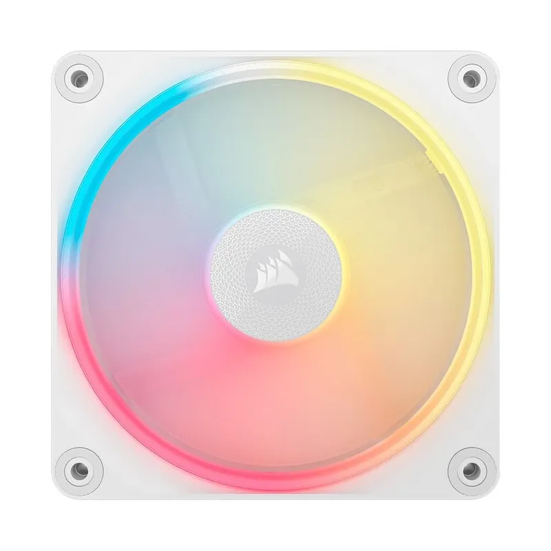 Ventoinha Corsair LX-R RGB Series, iCUE LINK LX120-R RGB, 120mm, Branco - CO-9051053-WW
