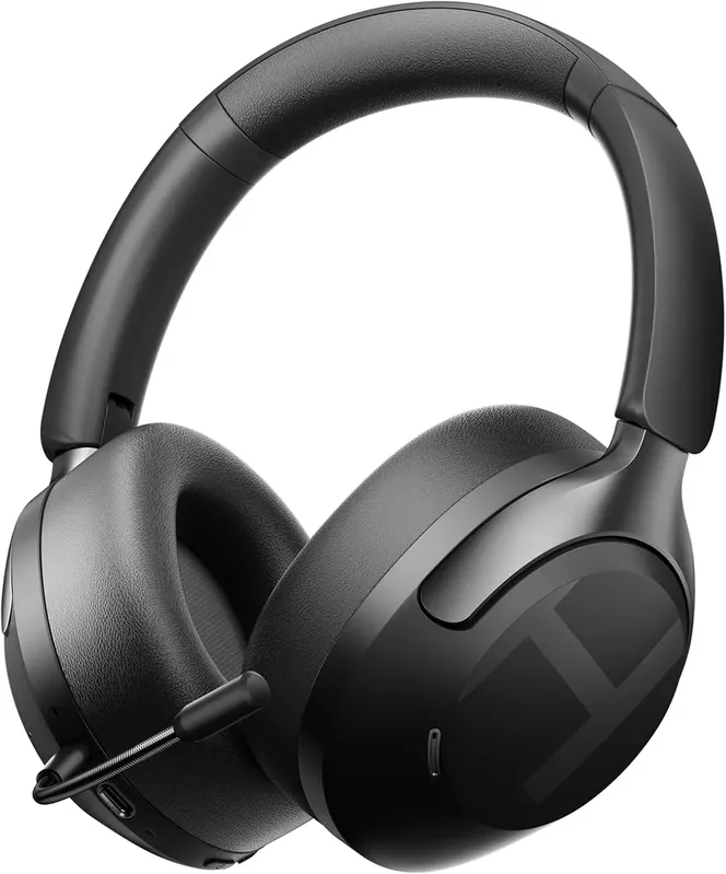 Fone De Ouvido Sem Fio Haylou S40 (anc) Híbrido - Azul Escuro Alta Resolução Ldac, Hi-res, Bluetooth: 6.0