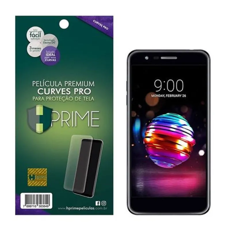 Película Hprime Curves Para Celular Lg K12 Prime/ MAX/ k50/ Q60