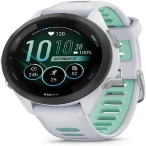 Relógio Garmin Gps Forerunner 255 Music 010-02641-21 Branco
